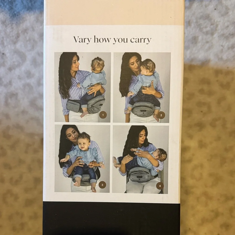 Tush Baby Strapless Baby Hipseat NWT